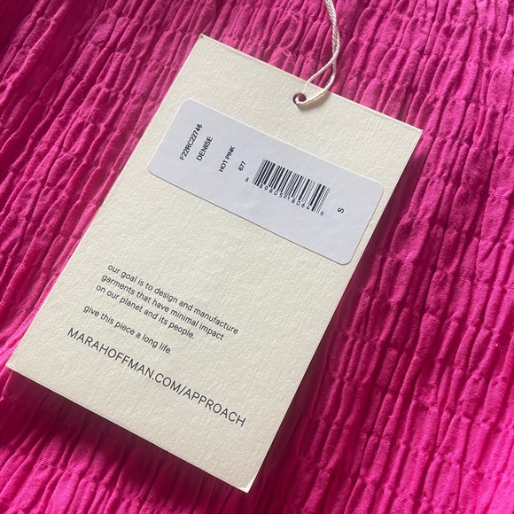 Mara Hoffman 'Denise' midi skirt in Hot Pink, size S - Picture 7 of 12